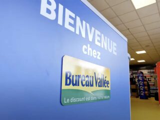 Signalétique intérieure pour Bureau Vallée - Vire