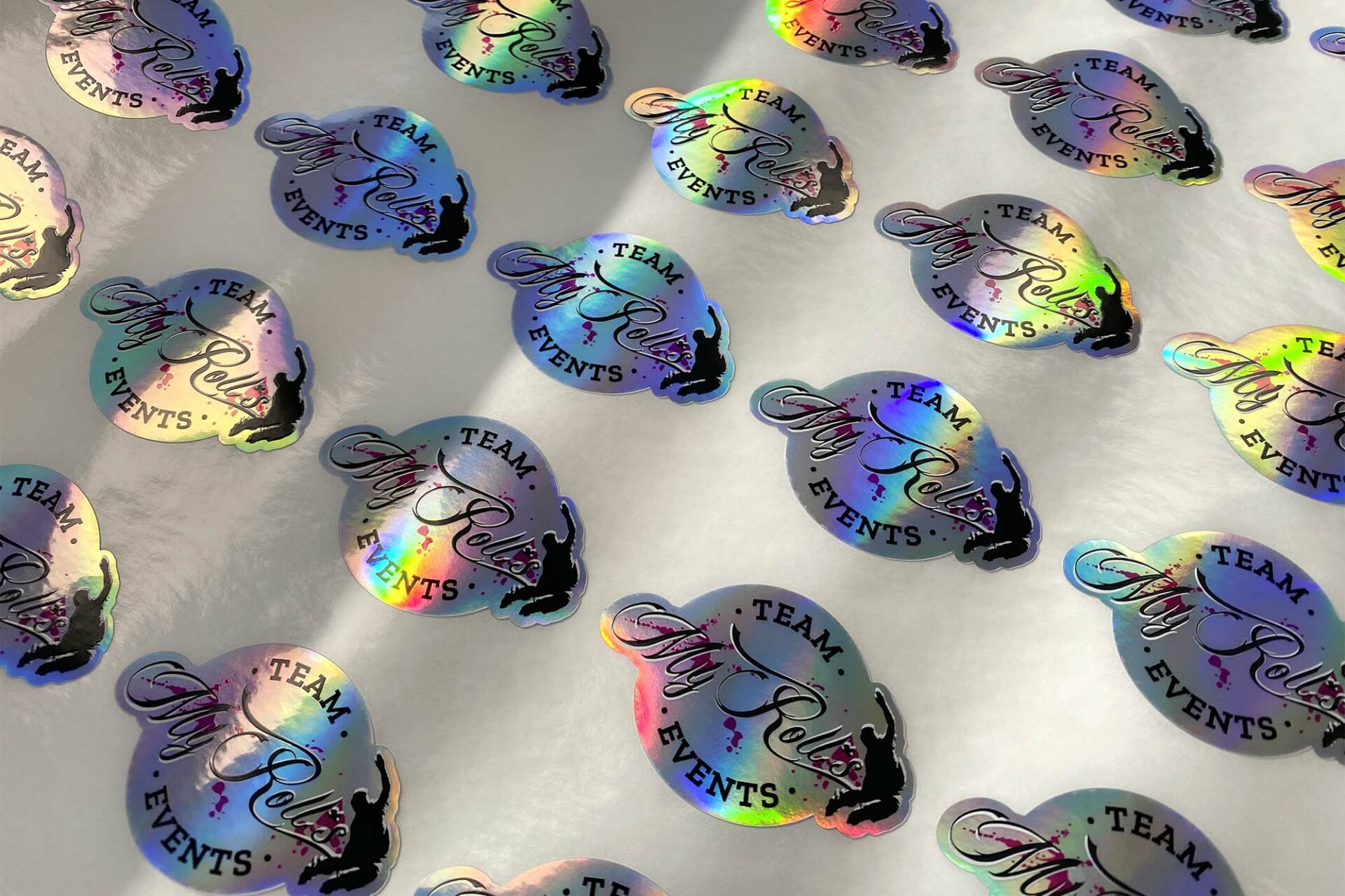 Stickers holographique - My Roll's - viréoverso
